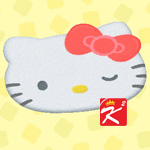 動森三麗鷗家具Hello-Kitty地毯
