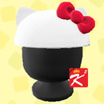 動森三麗鷗家具Hello-Kitty帽子