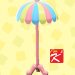 動森三麗鷗家具cinnamoroll陽傘