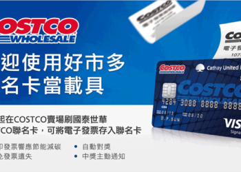 Costco好市多信用卡當載具