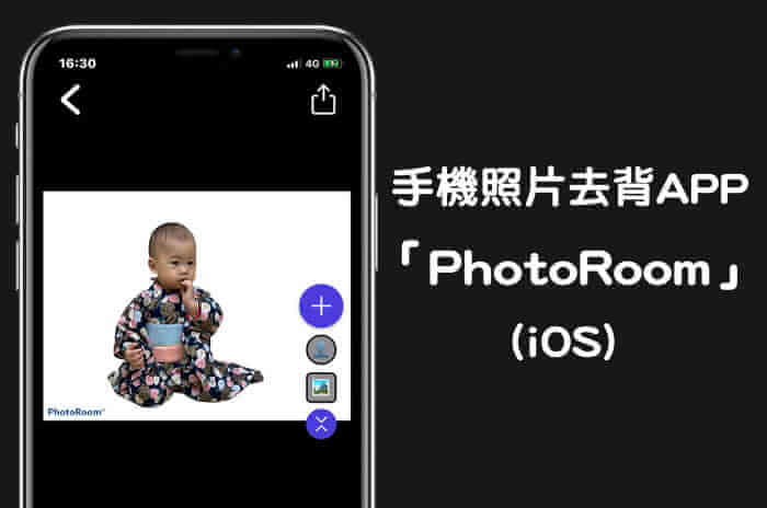 Iphone照片去背app Photoroom 精準度超高 去背完再合成為新照片