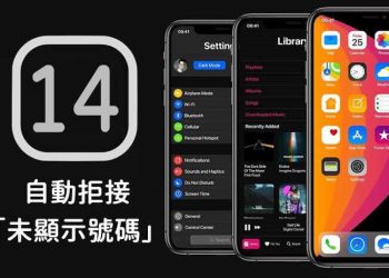 iPhone自動拒接陌生電話