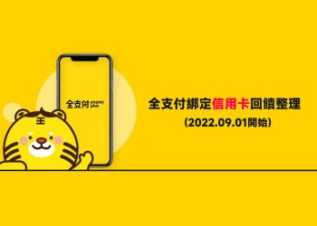 全支付綁定信用卡回饋整理