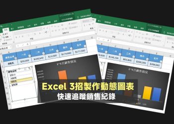 Excel製作動態圖表教學